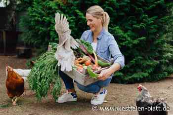 Judith Rakers gibt Kindern Gartentipps