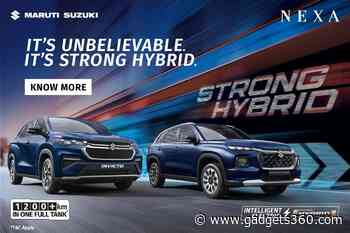 Maruti Suzuki’s Strong Hybrid Technology Is the Next Big Thing in Efficient Mobility
