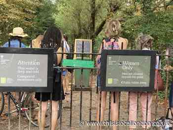 Hampstead Heath Kenwood Ladies Pond trans access protest