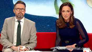 BBC Breakfast's Sally Nugent is forced to apologise after guest swears live on air in awkward blunder
