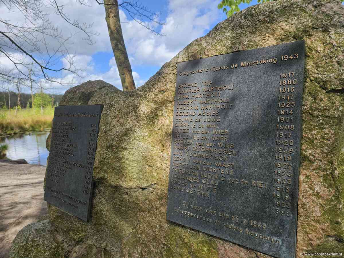 Herdenking slachtoffers mei-staking in Appelbergen op 3 mei