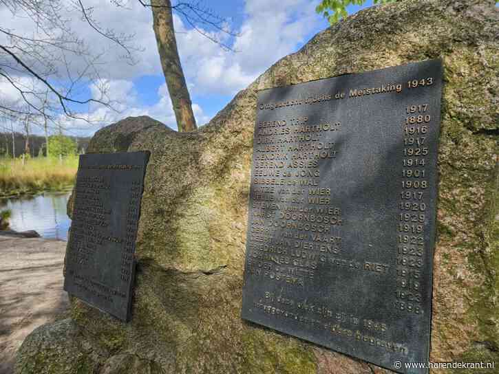 Herdenking slachtoffers mei-staking in Appelbergen op 3 mei