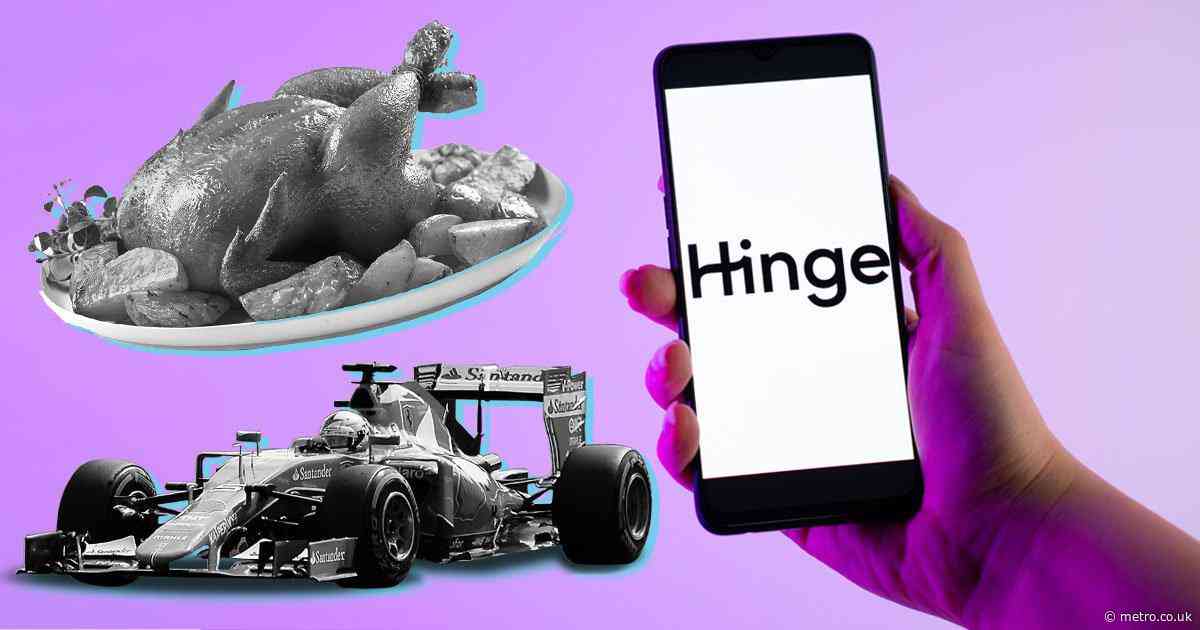 Sunday roasts and F1 — the funniest words people are hiding on Hinge