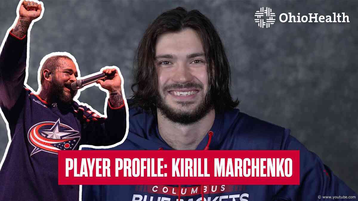 Post Malone is Kirill Marchenko's Favorite Concert! 🎸  | OhioHealth Player Profile