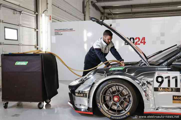 Porsche ist bereit für Motorsport mit E-Fuels