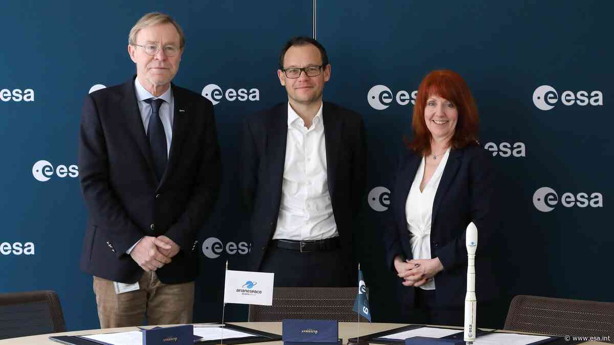 Overal smiley’s: Vega-C lanceert ESA’s zonnewind-missie