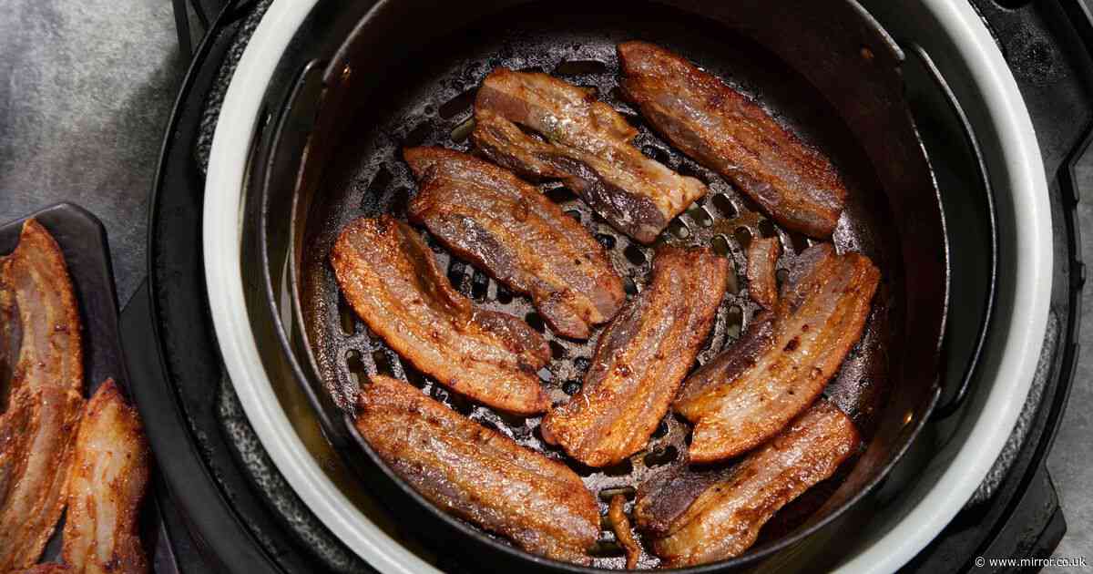 Urgent air fryer warning to anyone who cooks bacon in one as expert says it's dangerous