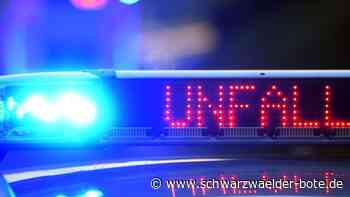 Bei Haiterbach: Zwei Verletzte bei Frontalzusammenstoß