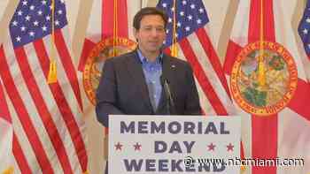 Gov. DeSantis announces free entry to all Florida State Parks over Memorial Day weekend