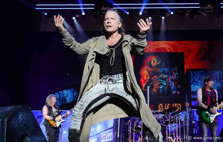 Iron Maiden’s Bruce Dickinson calls out fan for smoking after vape explodes during gig