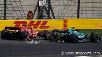 Aston Martin lodge appeal over Alonso penalty for Sainz collision