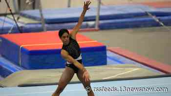 Virginia Beach's Gabby Douglas, 2012 Olympic champion, competes for the first time in 8 years