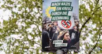 In Chemnitz und Zwickau: Grüne beim Befestigen von Wahlplakaten bedroht