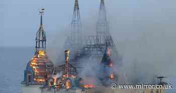 Vladimir Putin incinerates Ukraine's ‘Harry Potter’ castle in horror missile attack