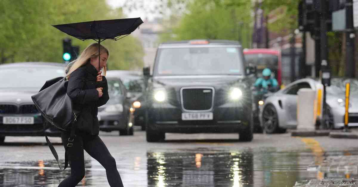 Bank Holiday misery for thousands with hail, thunderstorms and travel disruption