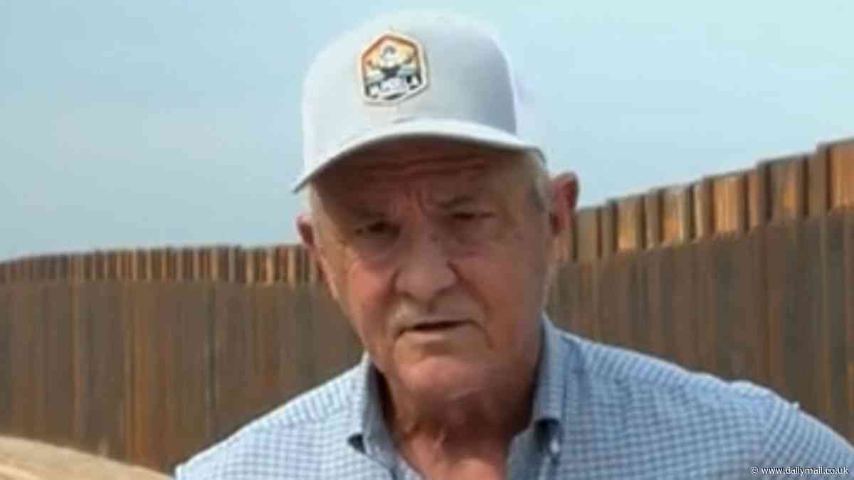 Texas rancher wants border wall on his property to protect him after multiple migrant break-ins - but only if the state will pay him