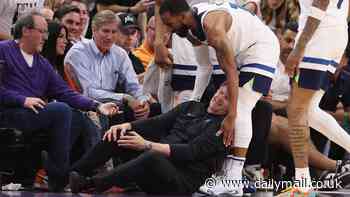 Timberwolves head coach Chris Finch needs knee surgery after Game 4 collision against Suns