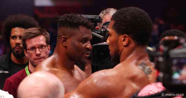 Anthony Joshua sends message to Francis Ngannou following tragic death of 15-month-old son