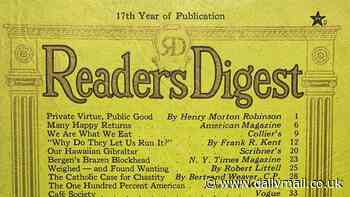 Book closes on Reader's Digest: After 86 years of leather bound volumes and interviews with the world's biggest names how did financial pressures crush beloved publication?
