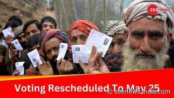Lok Sabha Elections 2024: Election Date Changed For Anantnag-Rajouri Lok Sabha Seat, Voting On May 25