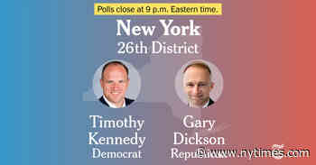 New York 26th Congressional District Special Election Results 2024: Kennedy vs. Dickson