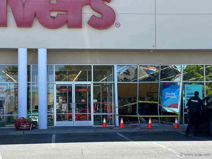 Multiple injured after SUV crashes into Savers in Las Cruces, police say