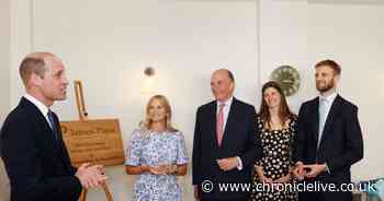 Prince William officially opens male suicide prevention centre 'James' Place' in Newcastle