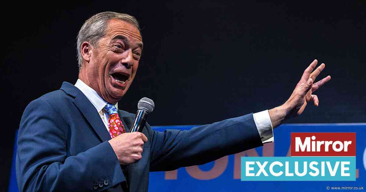 Nigel Farage to announce return to politics - with plan to front Reform UK campaign in election