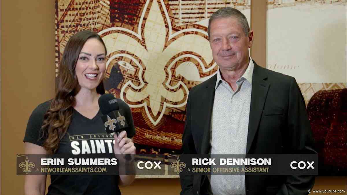 Saints Sr. Offensive Asst. Rick Dennison talks Role, Kubiak | New Orleans Saints