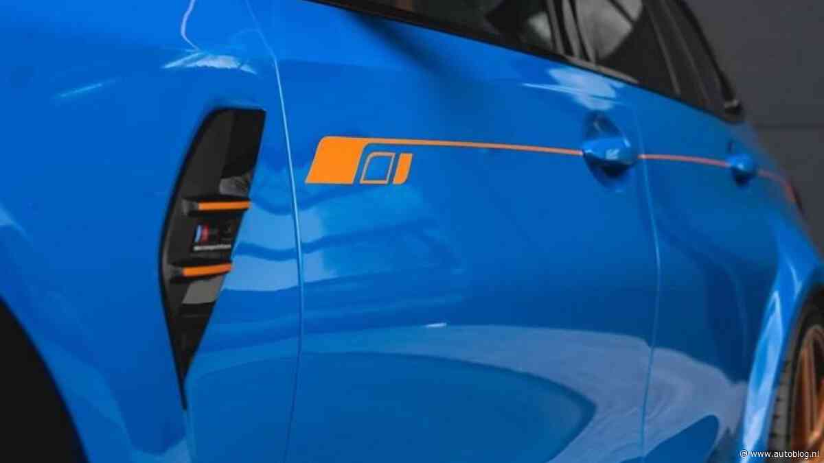 Porsche blauw op een M3 Touring, mag dat (JAWEL!)