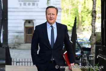 Watch as David Cameron testifies to Lords committee after urging Hamas to accept ceasefire deal