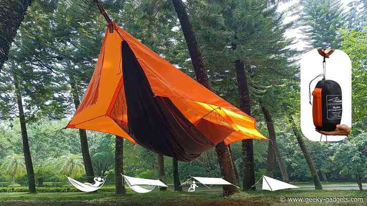 SkyNest ultralight hammock tent for your next outdoor adventure