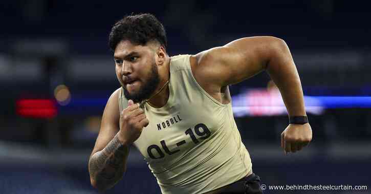 Omar Khan: Steelers were ‘working the phones’ to move up for Troy Fautanu