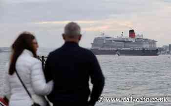 Cunard cruise ship Queen Anne arrives in Southampton