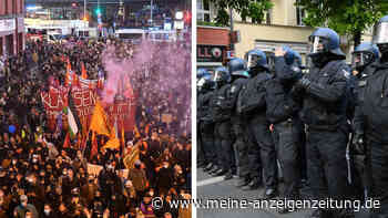 Randale-Gefahr bei Demos am 1. Mai: Polizei bereitet sich mit Großaufgebot auf „Wundertüte“ vor
