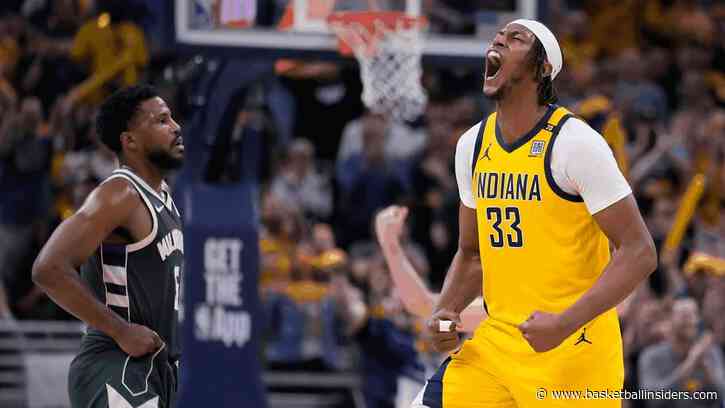 Pacers break franchise-playoff record with 22 three-pointers to beat Bucks in Game 4