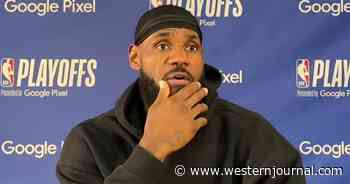 LeBron to Leave Lakers? His Expression After the Question May Have Just Answered That