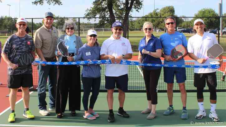 6 pickleball courts now open in Williamson County
