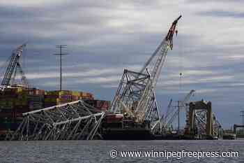 The ship that brought down a Baltimore bridge to be removed from collapse site in the coming weeks