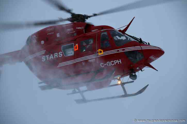 More than 300 Grande Prairie residents flown on STARS helicopters in 2023: STARS Ambulance Service