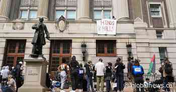 Columbia student protesters face expulsion after taking over campus building