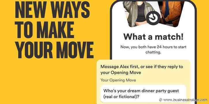 It's official: Bumble no longer requires women to send the first message