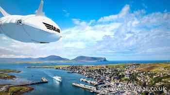 An airship to the isles? (Let's just hope it's more reliable than CalMac!)