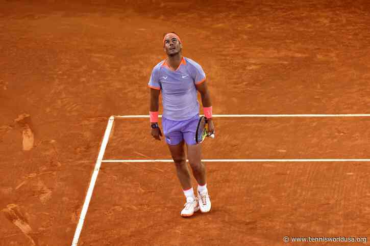 Emotional Rafael Nadal gives everything but falls in Madrid