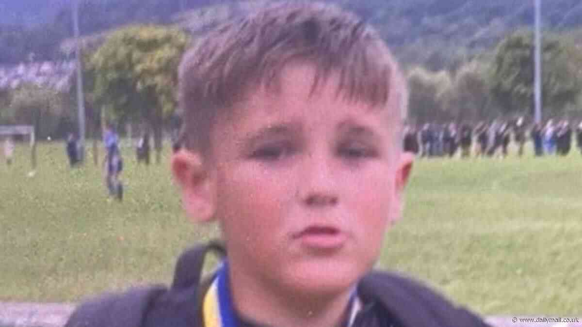 Drunk driver, 19, knocked down and killed 13-year-old schoolboy on the pavement in hit-and-run before returning to the scene - and trying to stop people from treating him