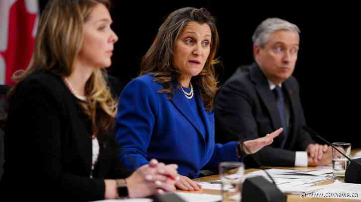 Freeland leaves capital gains tax change out of coming budget implementation bill, here's why