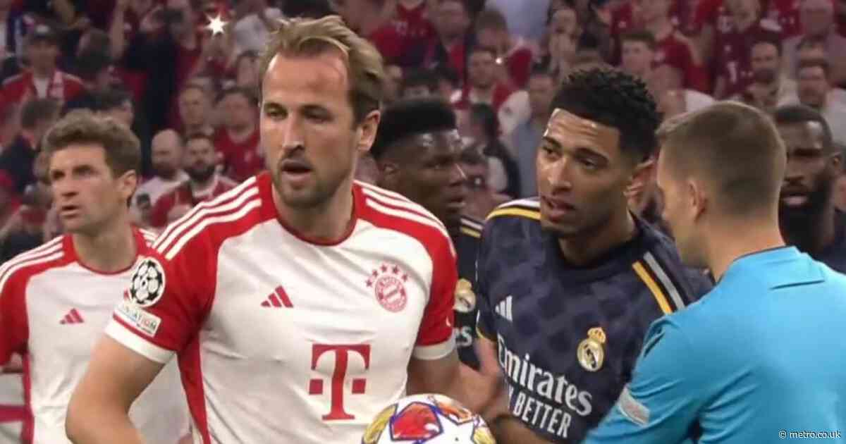 Harry Kane reveals what Jude Bellingham said to him before Bayern Munich penalty against Real Madrid