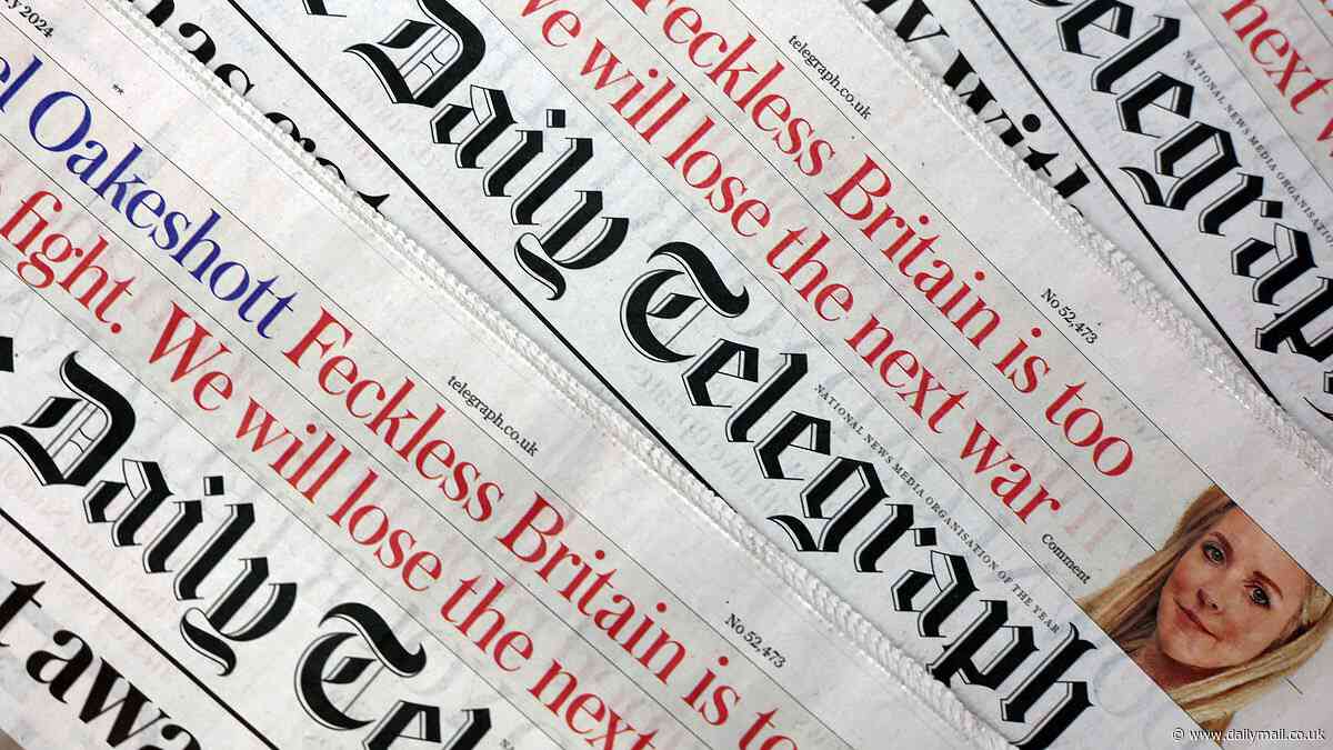 UAE-backed firm drops its bid to buy the Telegraph