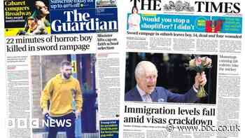 The Papers: '22 minutes of horror' and new prostate cancer hope