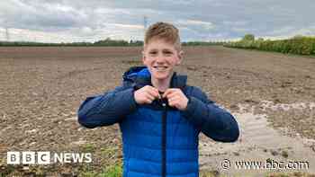Ten-year-old metal detectorist finds rare piece of history